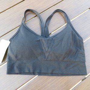 NWT All in Motion Seamless Bra - Black Size Large ~TARGET~